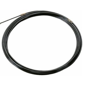 Sonda Nylon 4mm 15mt Nera Con terminali intercambiabili